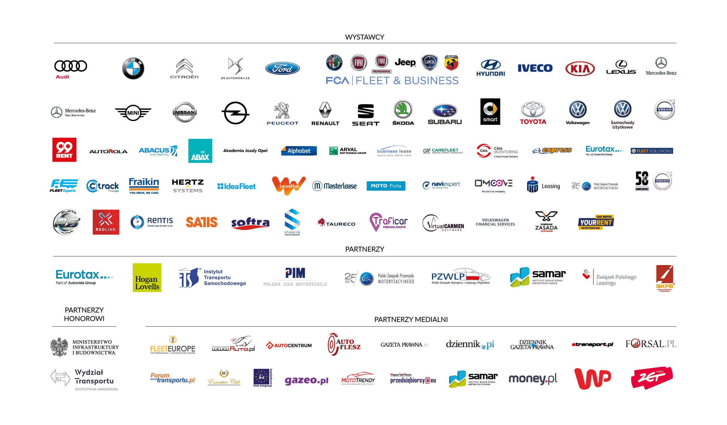 Wystawcy i partnerzy Fleet Market 2017